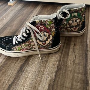 Mario Bros. Vans high tops!